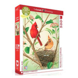 New York Puzzle Northern Cardinals 500 Piece Jigsaw Puzzle - Radar Toys