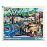 New York Puzzle Saturday Afternoon 1000 Piece Jigsaw Puzzle - Radar Toys