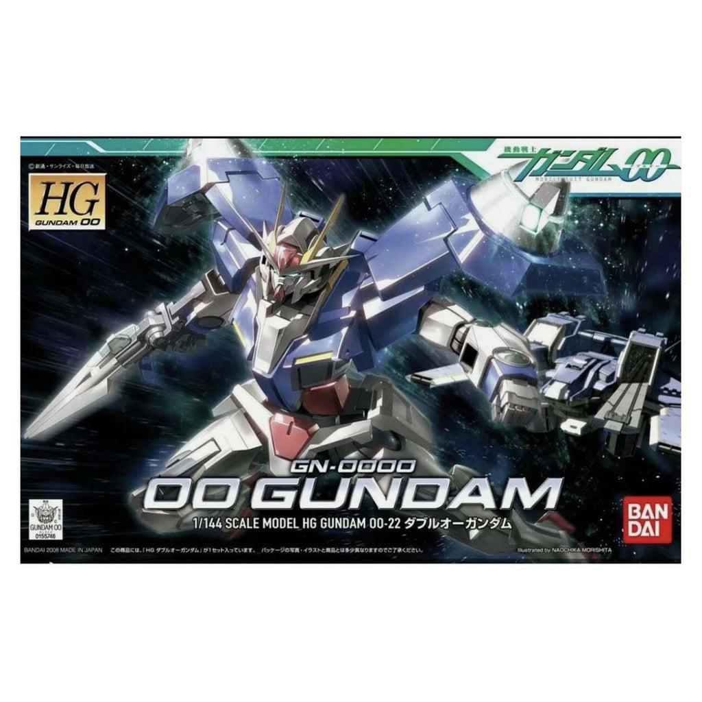 Bandai Gundam 00 HG GN-0000 00 Gundam 1:144 Scale Model Kit