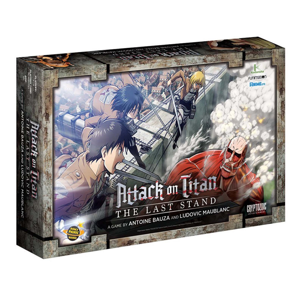 Japanime Games Attack On Titan Last Stand Board Game