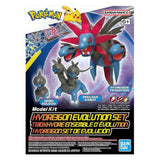 Bandai Pokemon Hydreigon Evolution Set Hobby Model Kit - Radar Toys