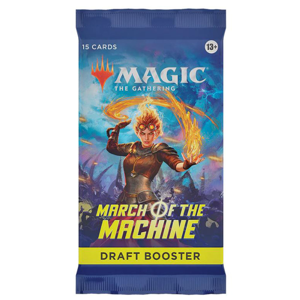 Magic The Gathering March Of The Machines Draft Booster Pack - Radar Toys