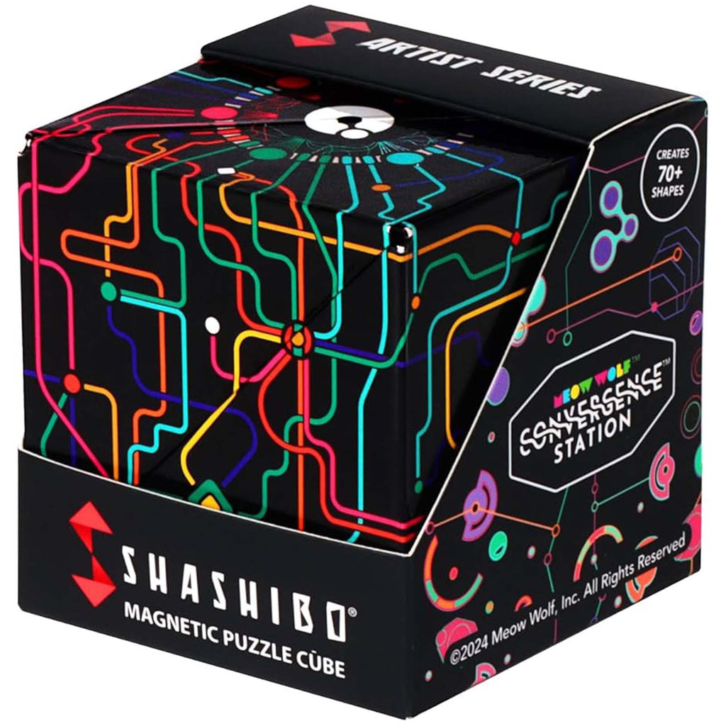 Fun In Motion Shashibo Meow Wolf Q Dot Map Denver Magnetic Puzzle Cube