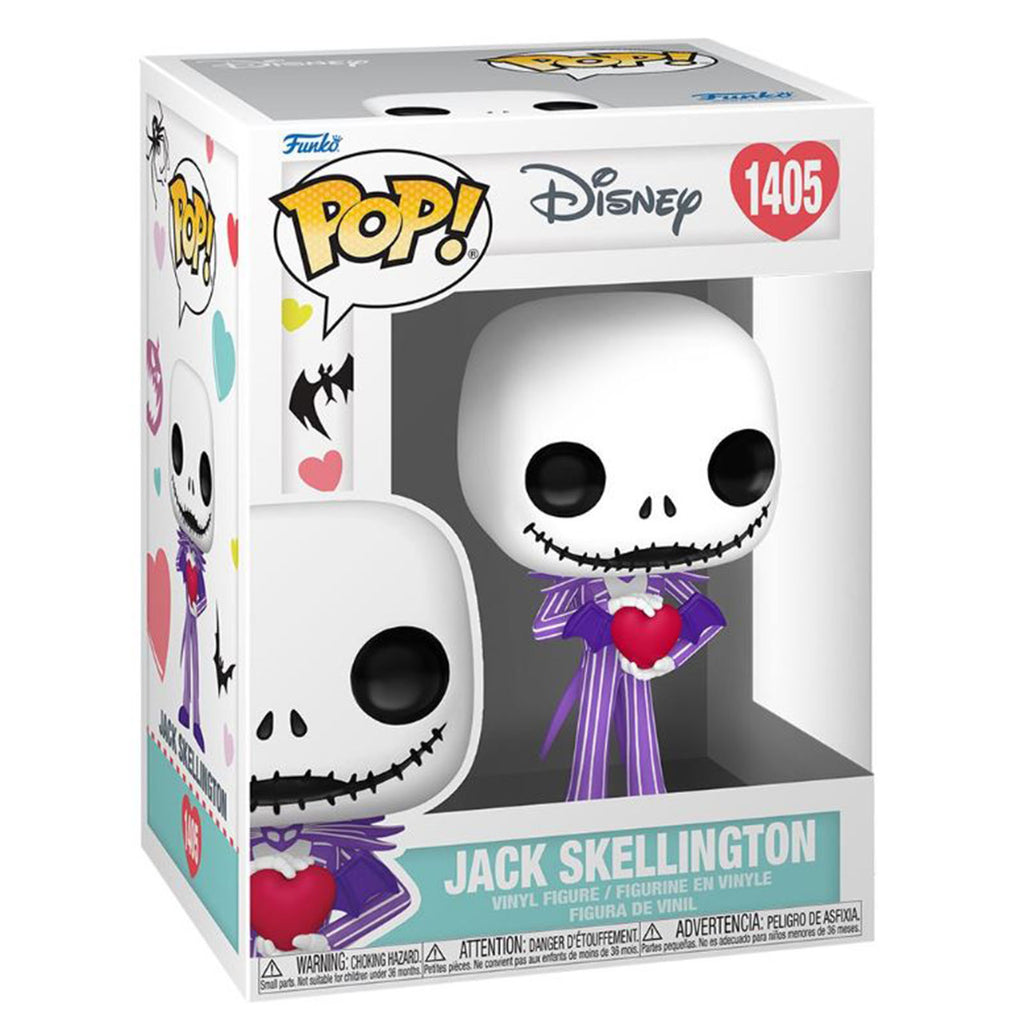 Funko The Nightmare Before Christmas Valentine 2024 POP Jack Skellington Vinyl Figure