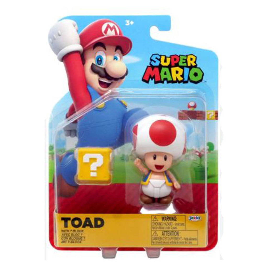 Jakks Pacific Super Mario Toad Wave 35 Figure