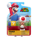 Jakks Pacific Super Mario Toad Wave 35 Figure - Radar Toys