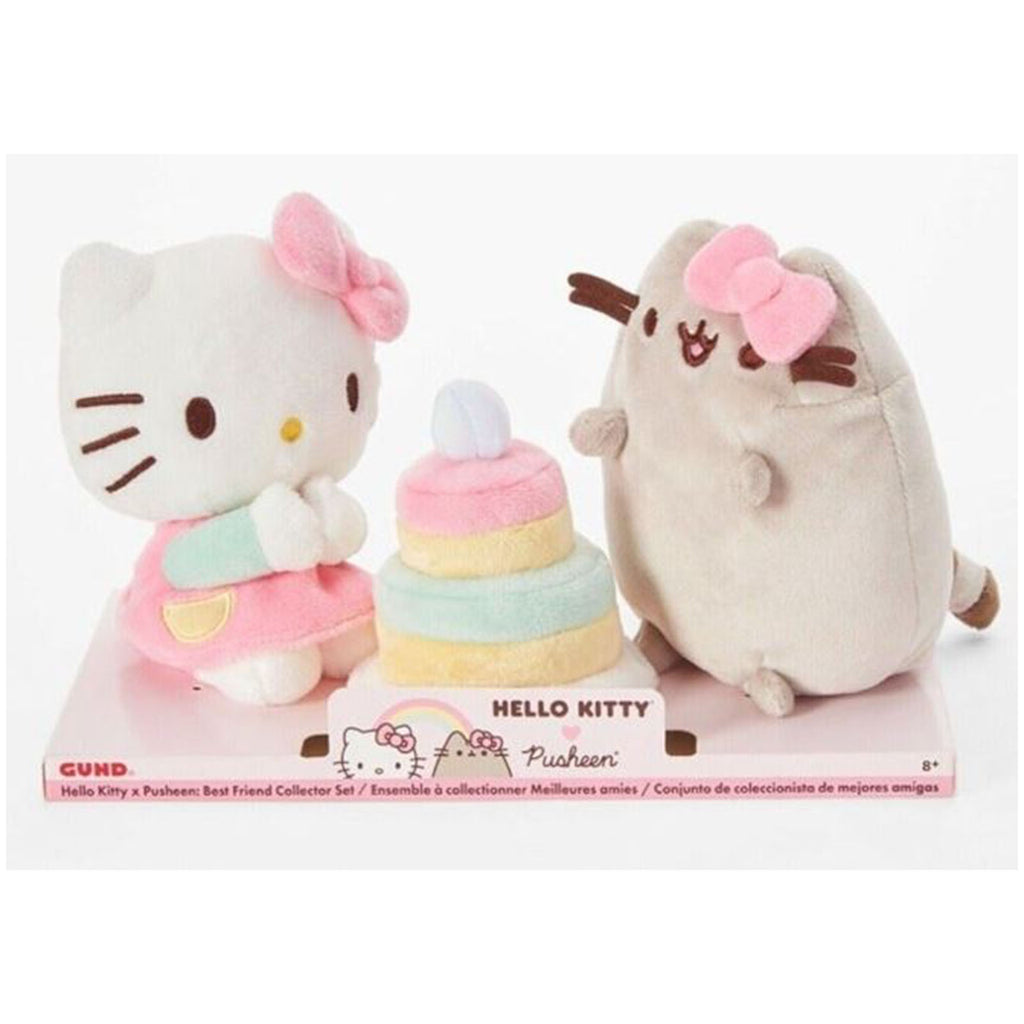 Gund Hello Kitty Pusheen Best Friend Collector Set