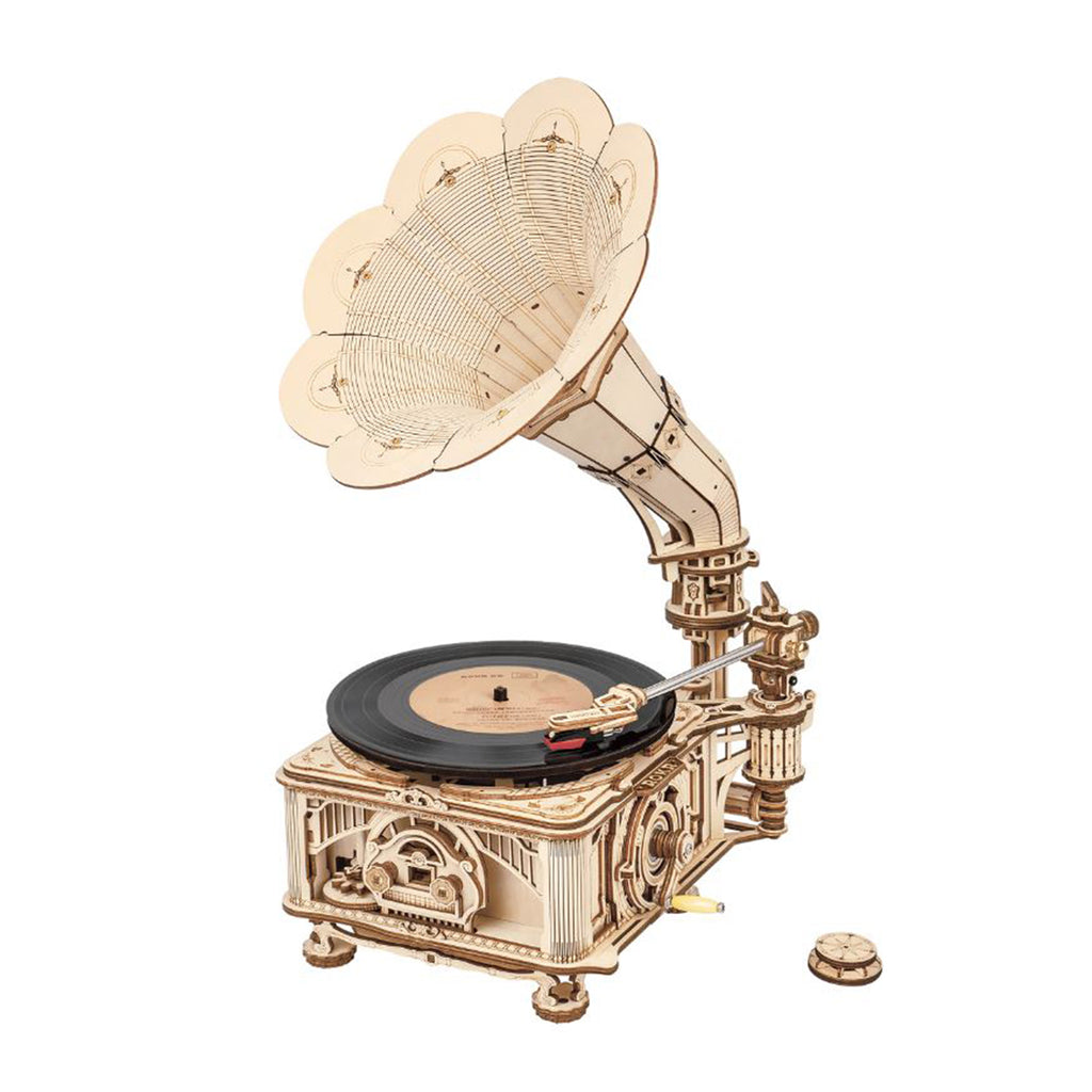 ROKR Mechanincal Gear Classical Gramophone Puzzle