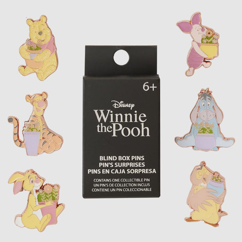 Loungefly Disney Winnie The Pooh Flower Pots Single Blind Boxed Pin