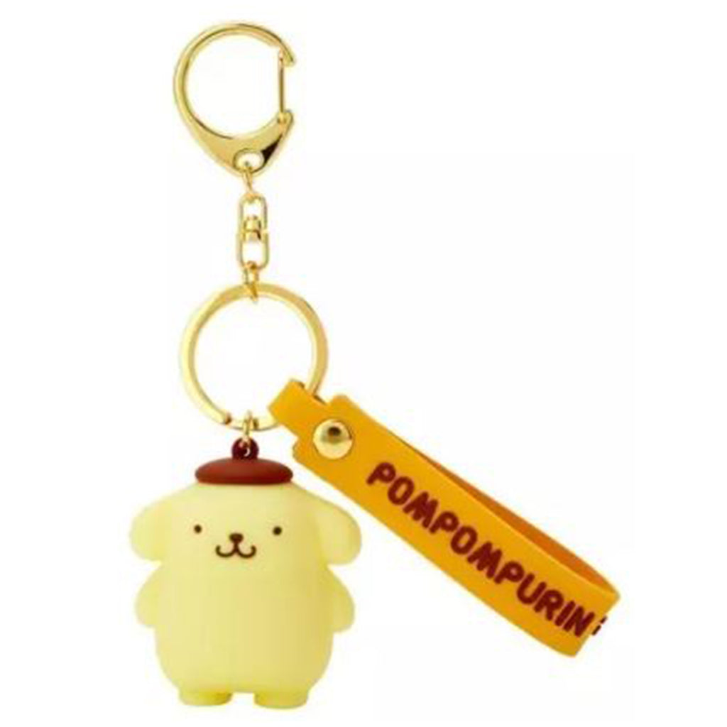 Sanrio Pompompurin Mascot Keychain