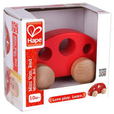 Hape Mini Van Red Wooden Toy Vehicle - Radar Toys