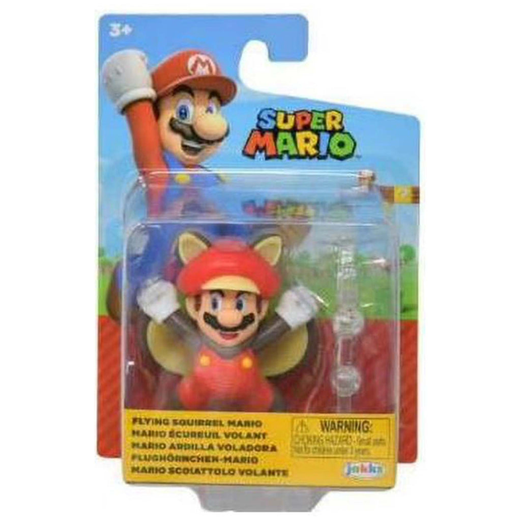 Jakks Pacific Super Mario Flying Squirrel Mario Wave 48 Figure