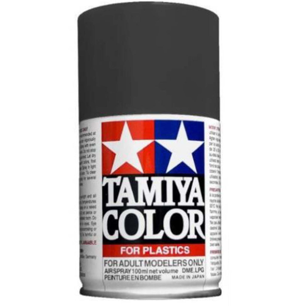 Tamiya Color For Plastics TS-6 Matt Black 100mL Spray Paint Can TAM85006