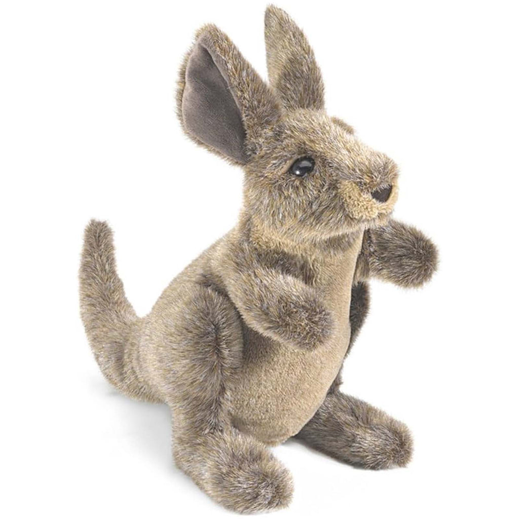 Folkmanis Kangaroo Small 8 Inch Plush Puppet - Radar Toys