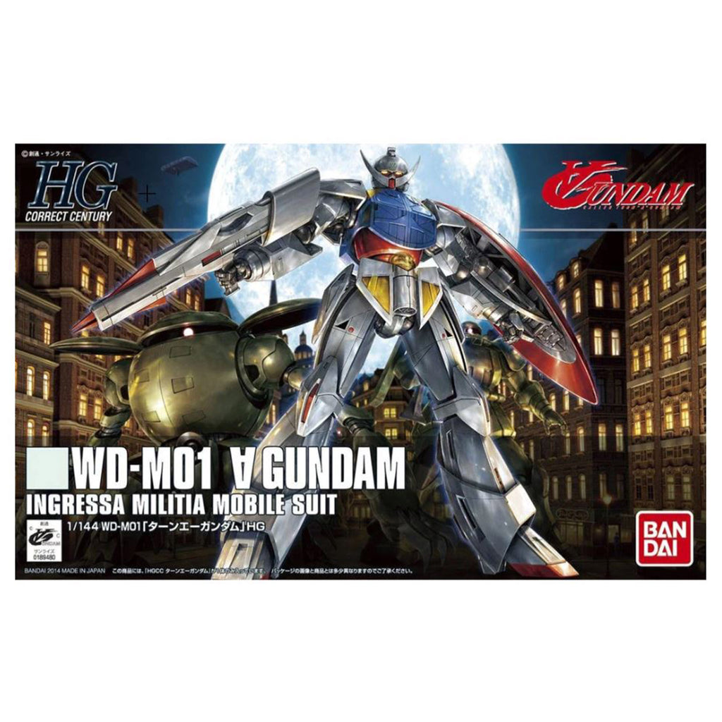 Bandai Gundam V HG WD-M01 Turn A Gundam Model Kit