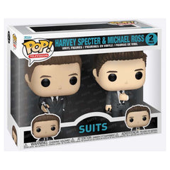 Funko Suits POP Harvey Specter And Michael Ross Vinyl Figure Set