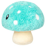 Squishable Mini Mushroom Turquoise 8 Inch Plush - Radar Toys