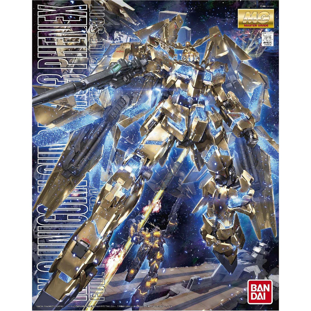 Bandai Gundam MG RX-0 Unicorn Gundam 03 Phenex 1/100 Scale Model Kit