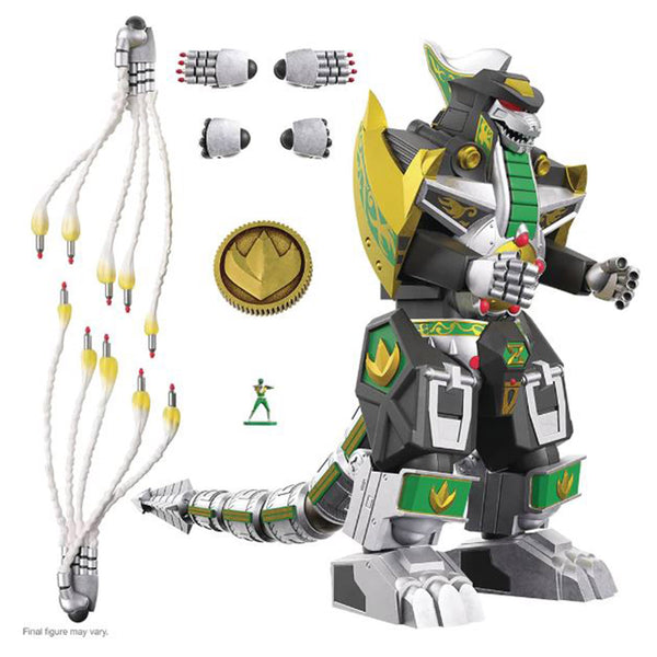 Super7 Power Rangers Ultimates Wave 2 Dragonzord Action Figure| Radar Toys