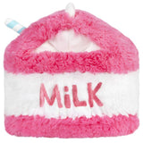 Squishable Strawberry Milk Carton With Straw 8 Inch Plush Figure - Radar Toys