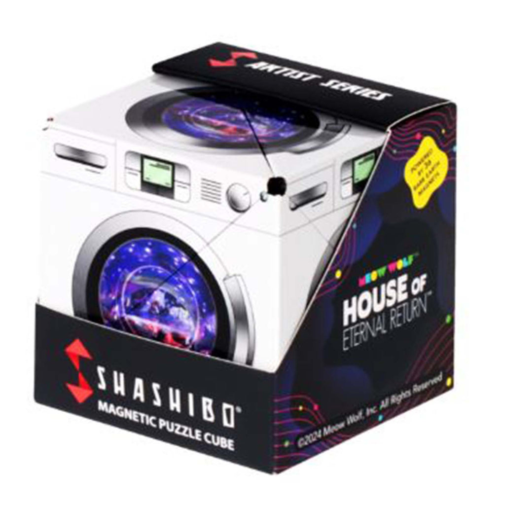 Fun In Motion Shashibo Meow Wolf Dryer Portal Sante Fe Magnetic Puzzle Cube