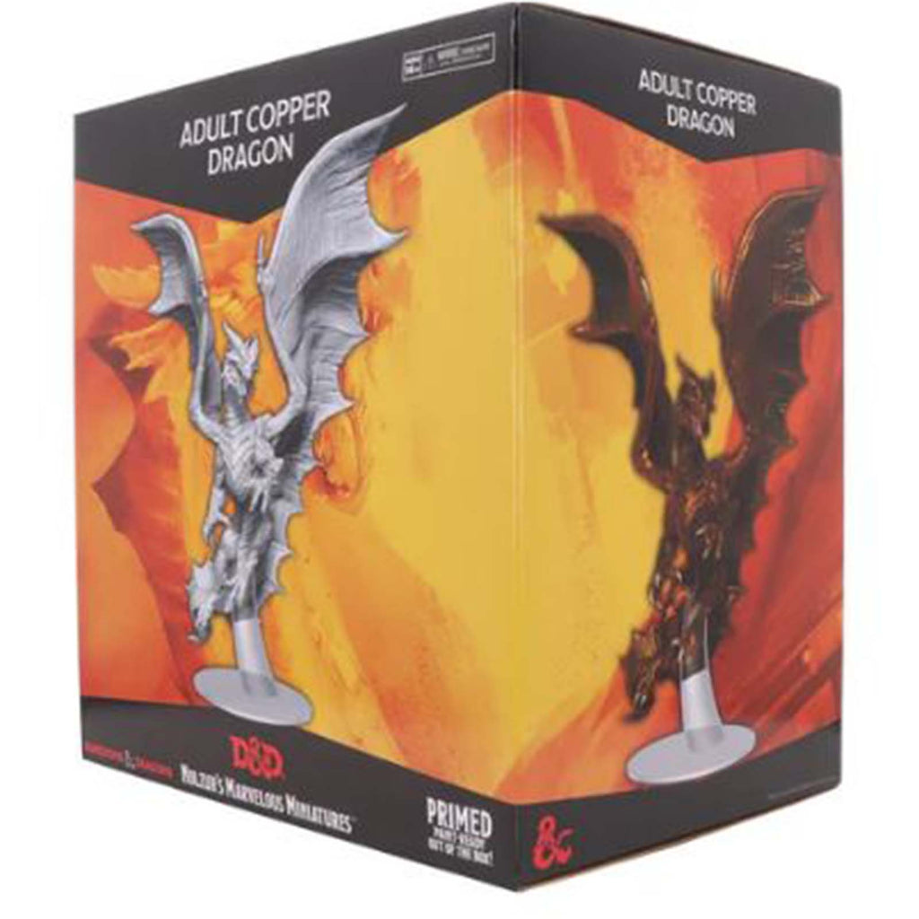 WizKids Dungeons And Dragons Nolzur's Marvelous Miniatures Adult Copper Dragon Figure