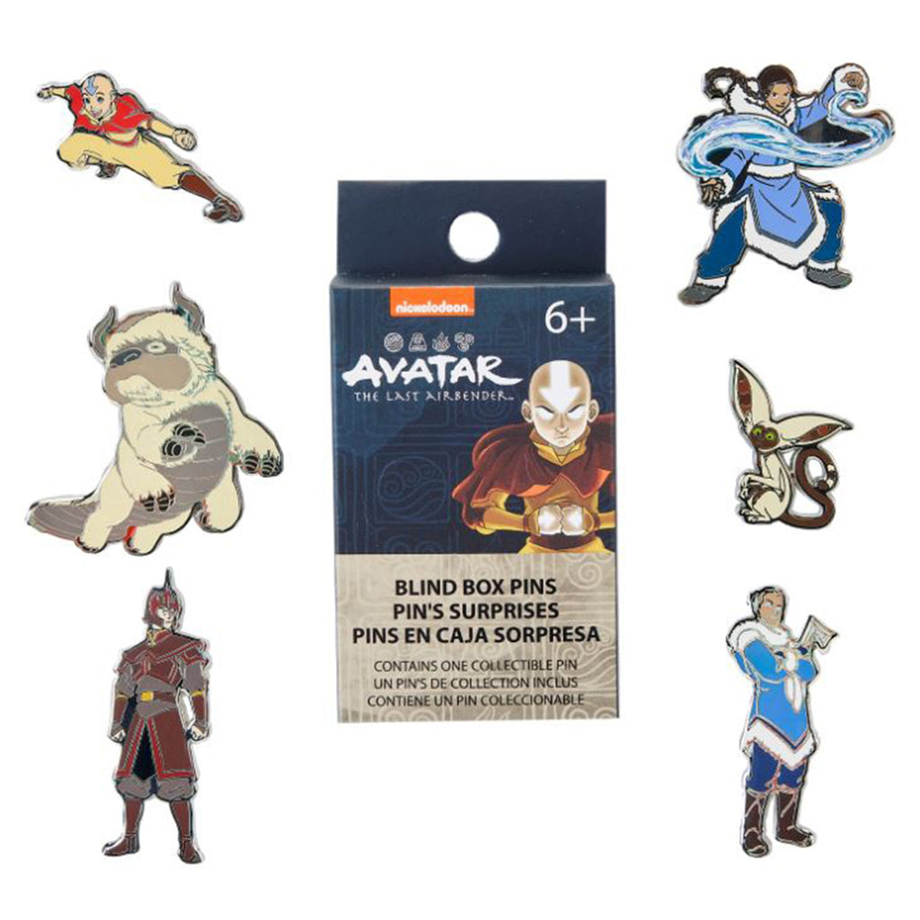 Loungefly Nickelodeon Avatar The Last Airbender Single Blind Boxed Pin - Radar Toys