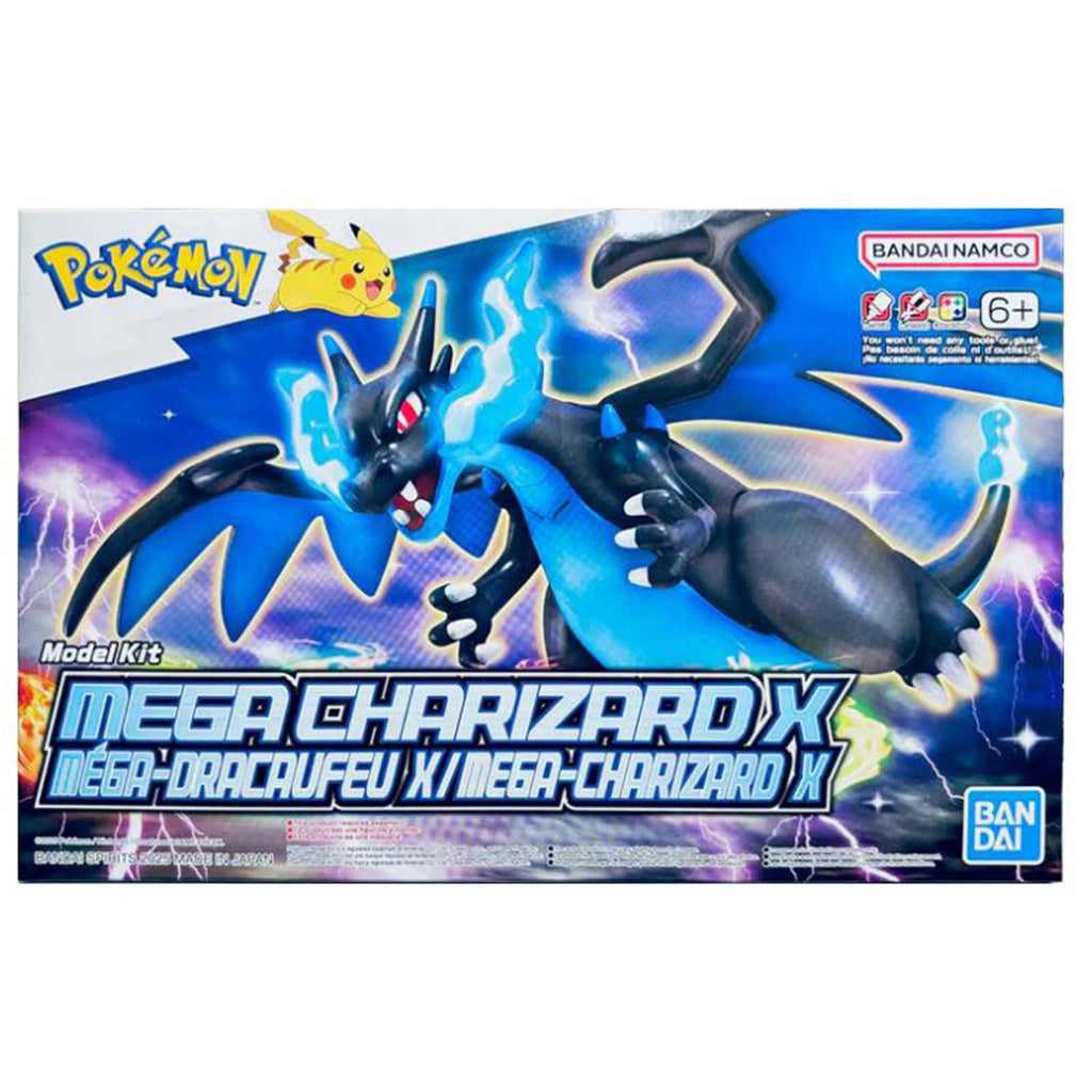 Bandai Pokemon Mega Charizard X Hobby Model Kit