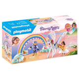 Playmobil Princess Magic Pegasus With Rainbow In The Clouds Building Set 71361 - Radar Toys