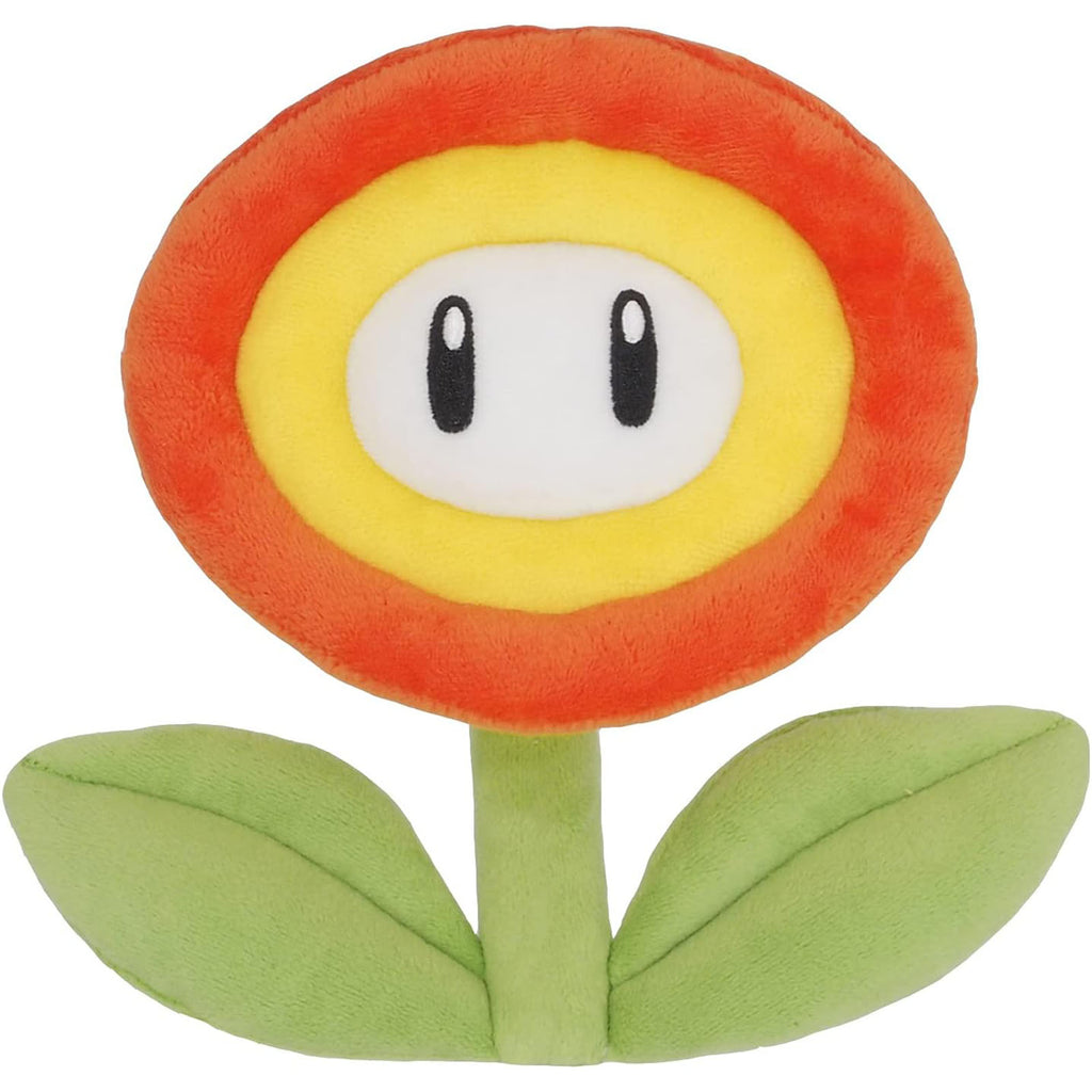 Little Buddy Nintendo Super Mario Fire Flower 6 Inch Plush Figure