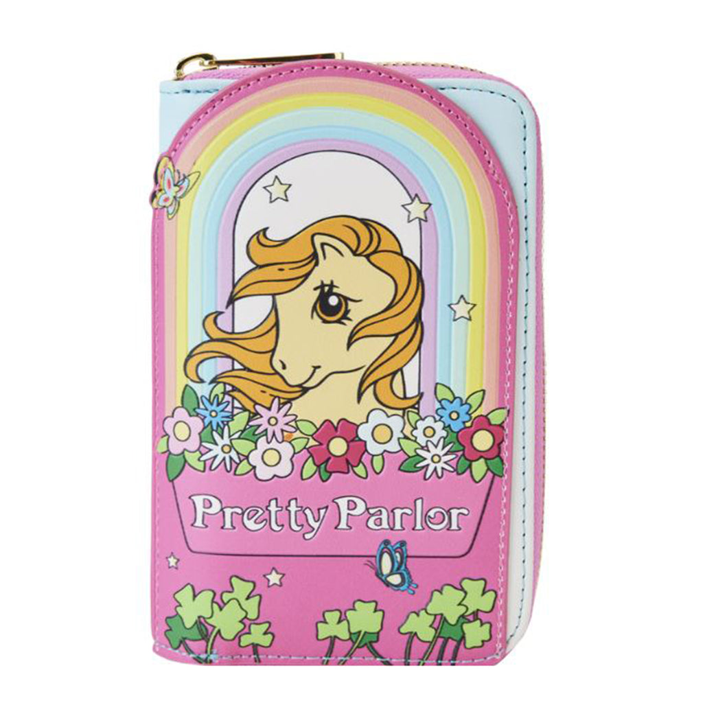 Loungefly Hasbro My Little Pony 40th Anniversary Pretty Parlor Zip Around Wallet