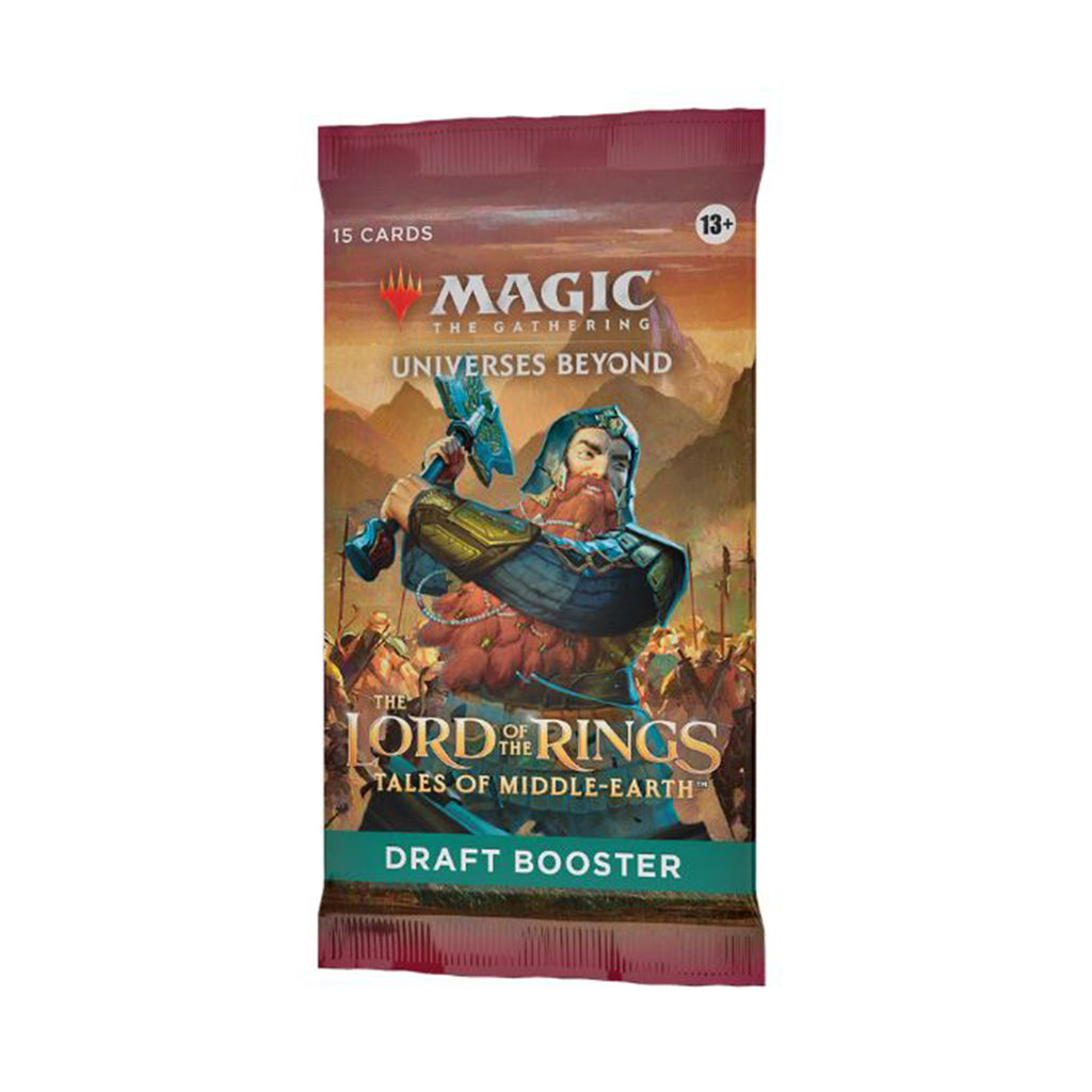 Magic The Gathering The Lord Of The Rings Tales Of Middle-Earth Draft Booster Pack - Radar Toys