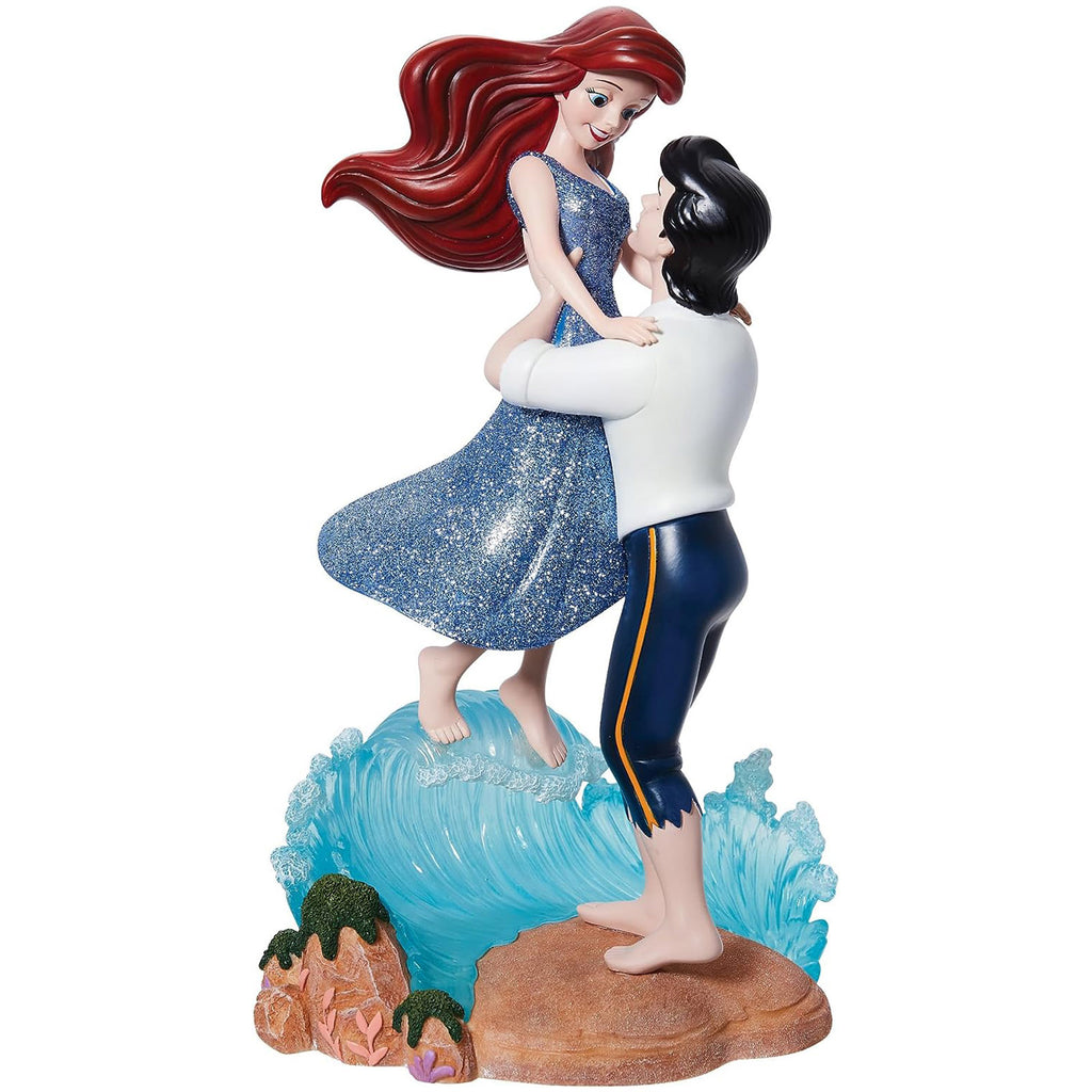 Enesco Disney Showcase Ariel And Prince Eric Decorative Figurine
