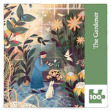 New York Puzzle Adelina Lirius The Gardener 100 Piece Mini Jigsaw Puzzle - Radar Toys
