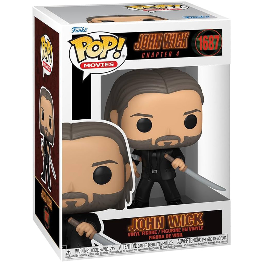 Funko John Wick Chapter 4 POP John Wick Vinyl Figure
