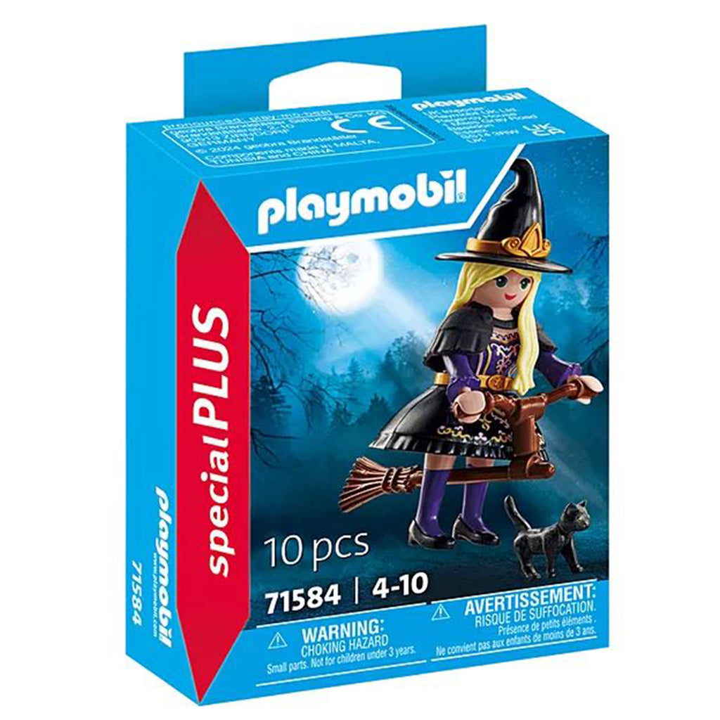Playmobil Special Plus Witch With Cat Building Set 71584
