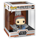 Funko Star Wars POP Deluxe Bo-Katan Kryze On The Throne Vinyl Figure Set - Radar Toys