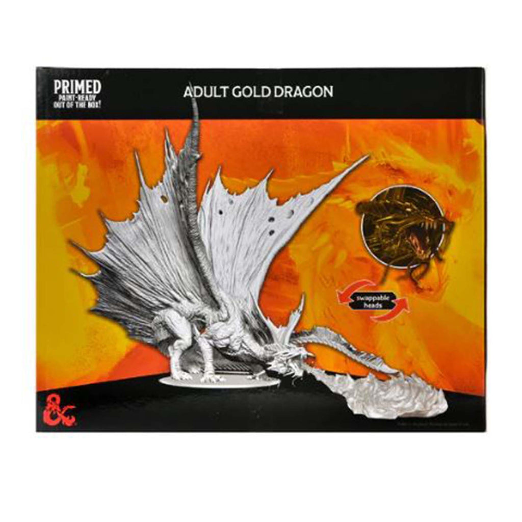 WizKids Dungeons And Dragons Nolzur's Marvelous Miniatures Adult Gold Dragon Figure