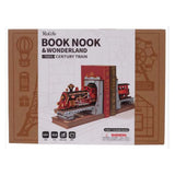 Robotime Rolife Book Nook And Wonderland Century Train Building Set - Radar Toys