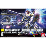 Bandai Victory Gundam HGUC Victory Two Assault Buster Gundam 1:144 Scale Model Kit - Radar Toys