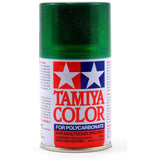 Tamiya Color For Polycarbonate PS-44 Translucent Green 100mL Spray Paint Can TAM86044 - Radar Toys