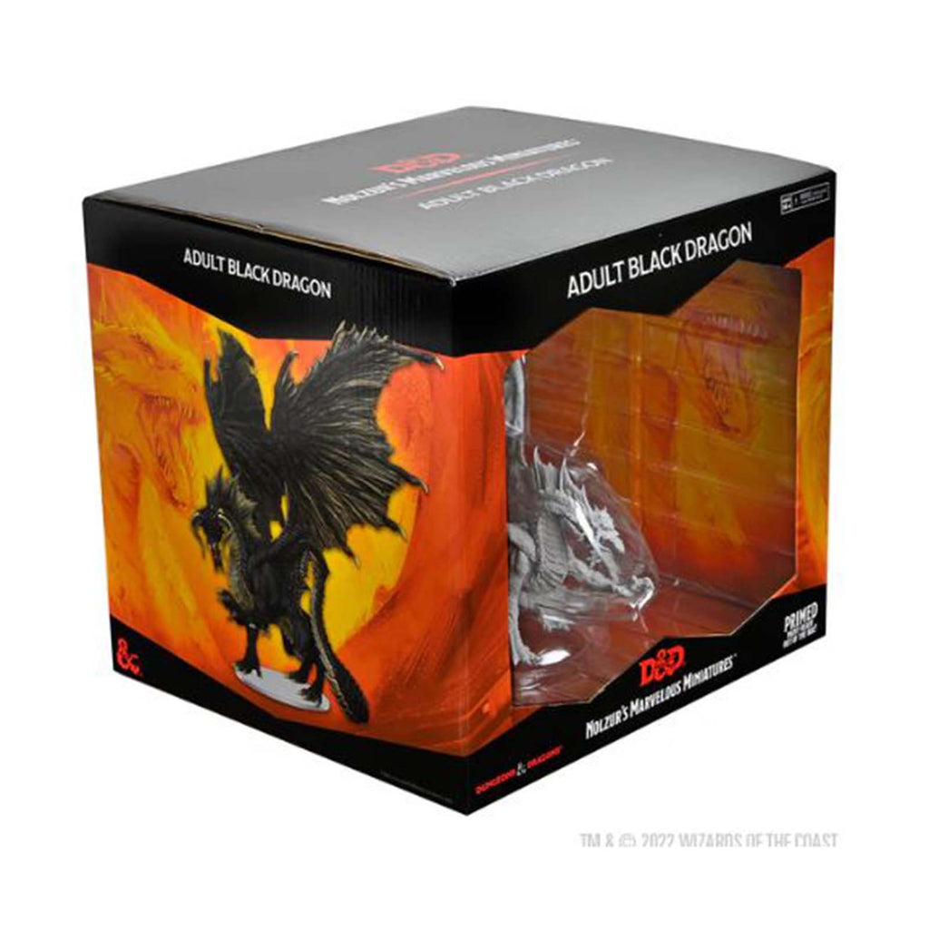 WizKids Dungeons And Dragons Nolzur's Adult Black Dragon Figure