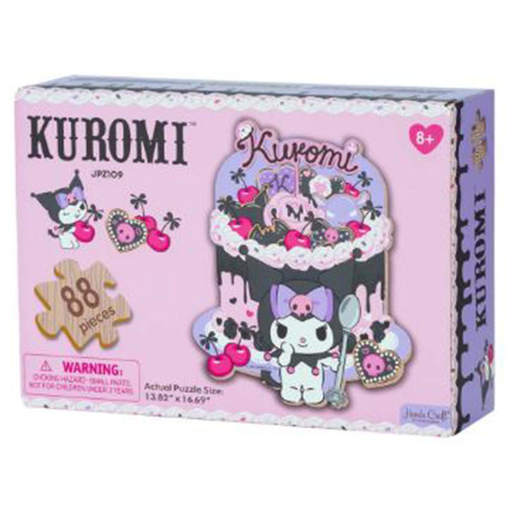 Hands Craft Hello Kitty And Friends Kuromi Cherries and Cookies Wooden Puzzle