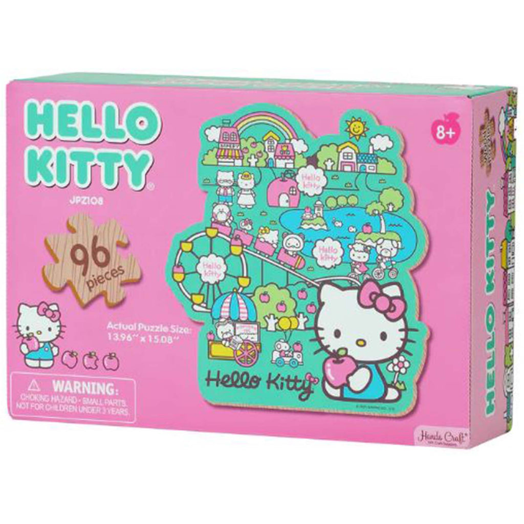 Hands Craft Hello Kitty And Friends Amusement Park Wooden Puzzle