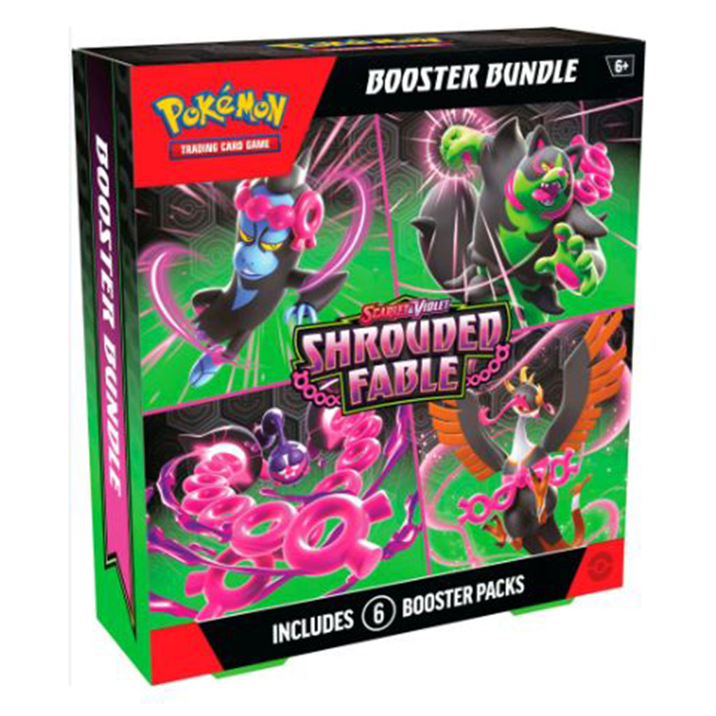 Pokemon Scarlet And Violet Shrouded Fable Booster Bundle