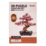 Robotime Rolife Sakura Bonsai 3D Puzzle Creation Set - Radar Toys