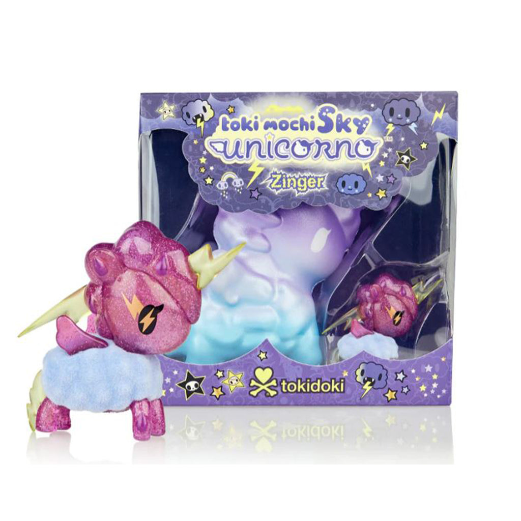 Tokidoki Limited Edition Toki Mochi Sky Unicorno Zinger Figure - Radar Toys