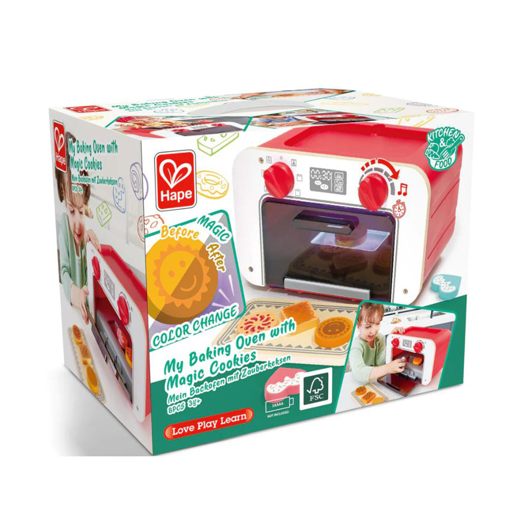 Hape My Baking Oven With Magic Cookies Playset