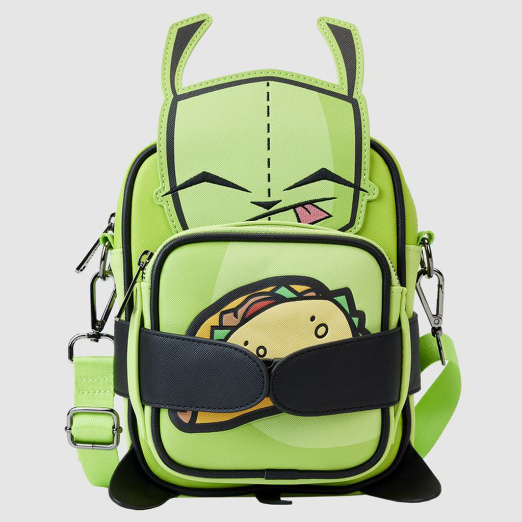 Loungefly NIckelodeon Invader Zim Gir Cosplay Crossbuddies Bag Purse - Radar Toys