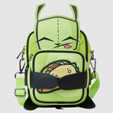 Loungefly NIckelodeon Invader Zim Gir Cosplay Crossbuddies Bag Purse - Radar Toys